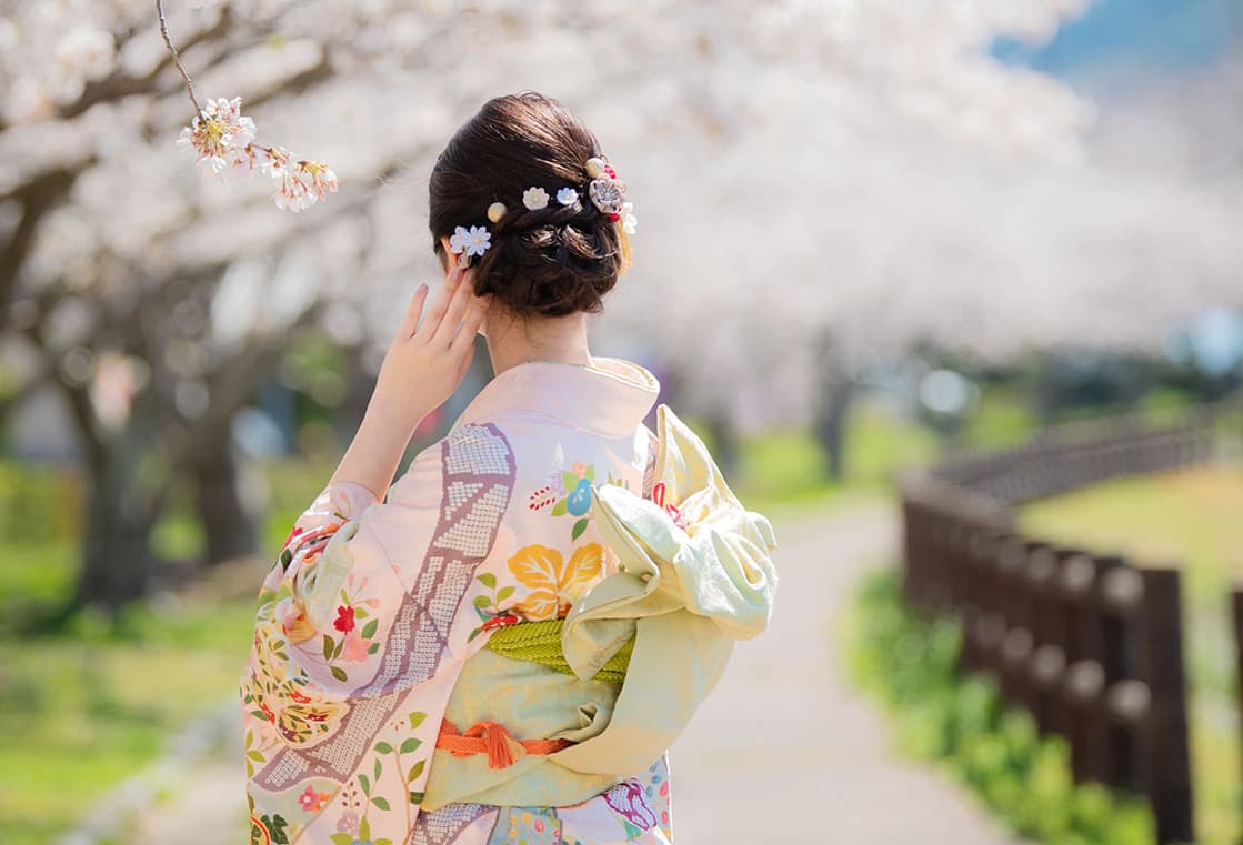 桜ロケ　満開