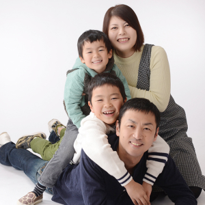 家族写真 記念写真